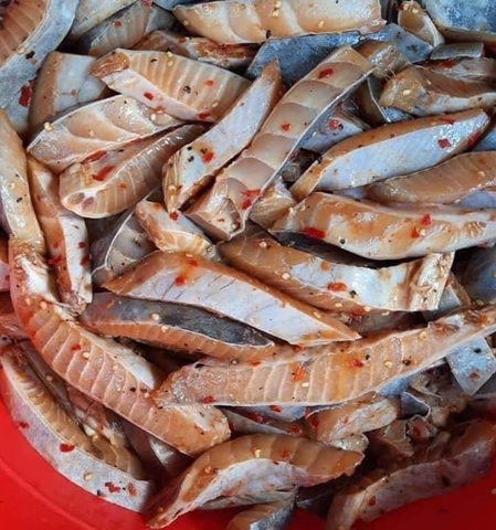 Lườn cá thu tẩm vị