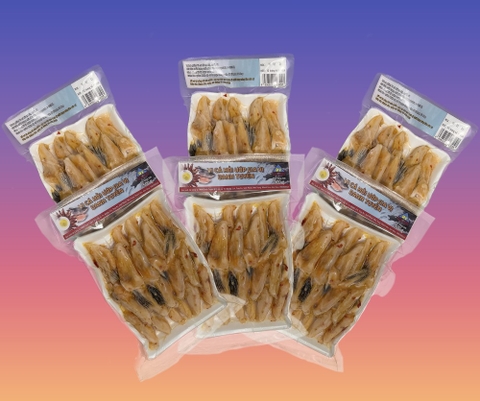 Vi cá hồi ướp gia vị