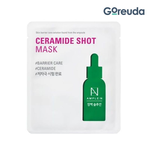 Mặt nạ dưỡng trắng da AMPLE:N Ceramide Shot Mask