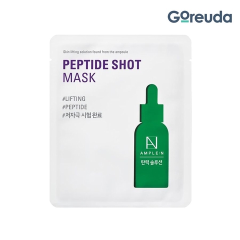 Mặt nạ cải thiện độ đàn hồi AMPLE:N Peptide Shot Mask