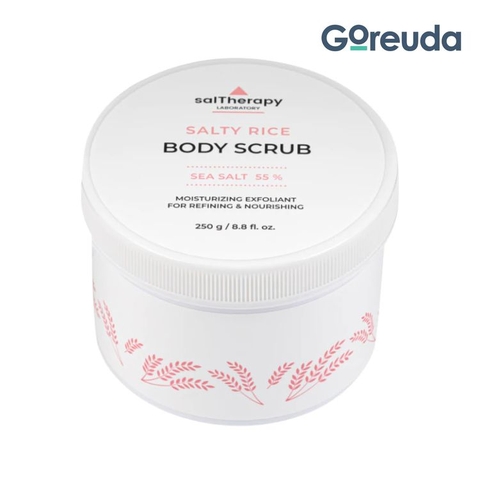 Tẩy tế bào chết body SalTherapy Salty Rice Body Scrub - Muối gạo