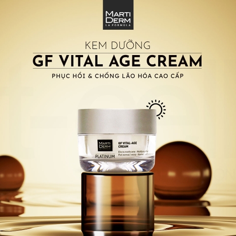 Kem dưỡng phục hồi đa chức năng Martiderm Platinum GF Vital Age Cream - 50ml
