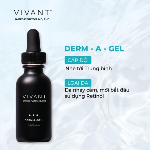 Serum chống lão hóa Vivant Skincare Derm-A-Gel - 30ml