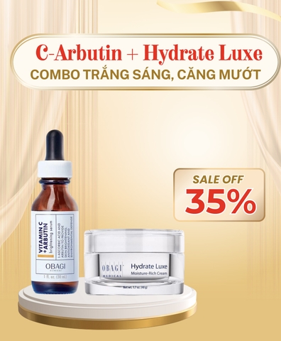 Combo trắng sáng, căng mướt Obagi