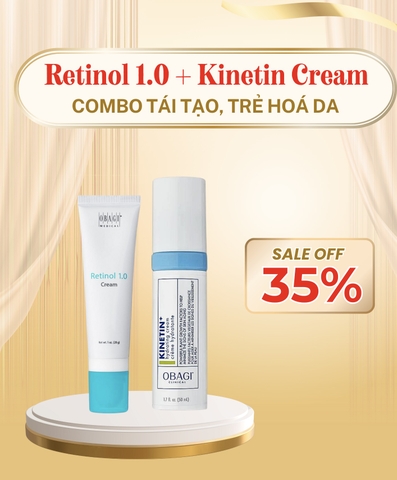 Combo tái tạo, trẻ hoá da Obagi