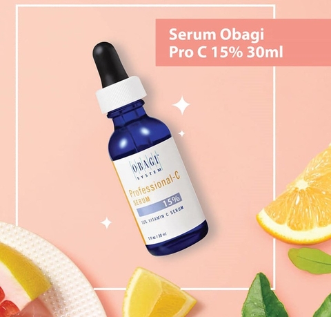 Serum chống oxy hóa, làm sáng đều màu da Obagi Professional C Serum 15% - 30ml