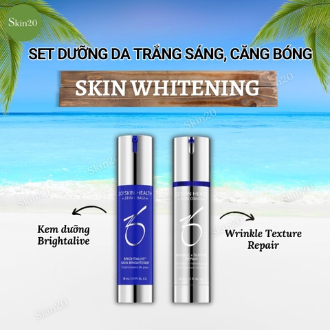 Set dưỡng da trắng sáng, căng bóng ZO Skin Health