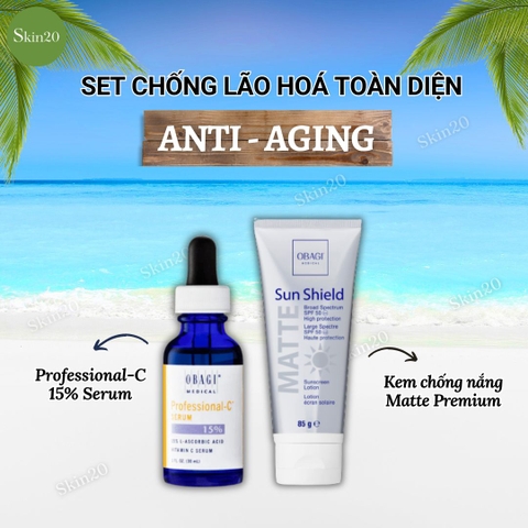 Set chống lão hoá toàn diện Obagi