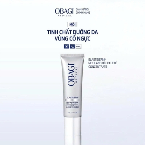 Tinh chất trẻ hóa da cổ Obagi Elastiderm Neck and Décolleté Concentrate