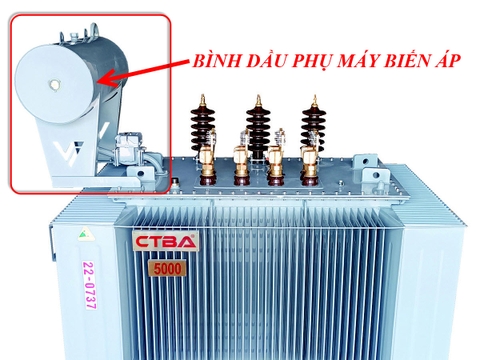 Bình dầu phụ máy biến áp