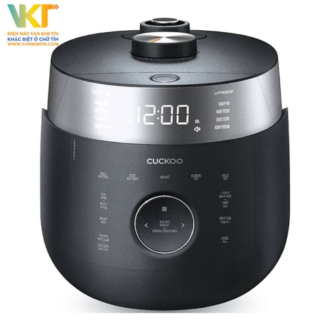 Nồi cơm áp suất cao tần Cuckoo 1.08 lít CRP-LHTR0609F Đen