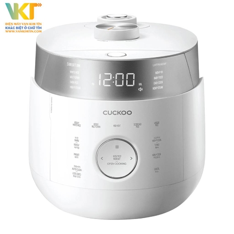 Nồi cơm áp suất cao tần Cuckoo 1.08 lít CRP-LHTR0609F Trắng