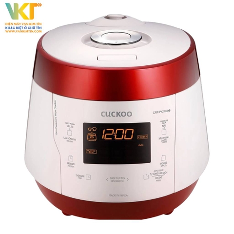 Nồi cơm áp suất điện tử Cuckoo 1.8 lít CRP-PK1000S