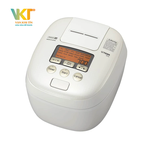 Nồi cơm điện tử cao tần áp suất kép Tiger 3 trong 1 JPT-H10S 1.0 Lít - Made in Japan