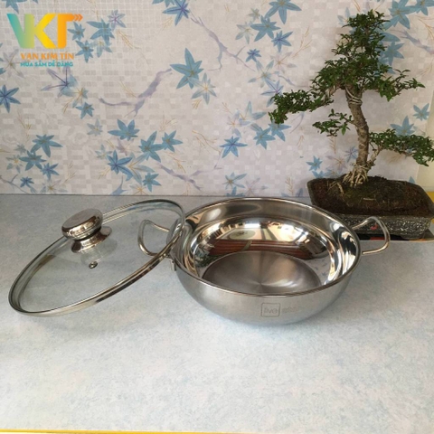 Nồi lẩu đa năng Fivestar nắp kính 24cm