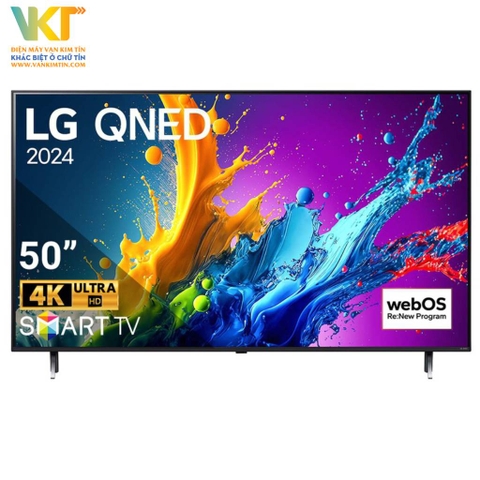 Smart Tivi LG 4K 50 inch 50QNED80TSA