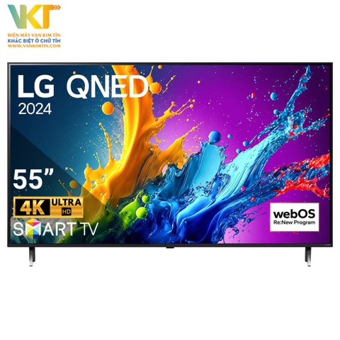 Smart Tivi LG 4K 55 inch 55QNED80TSA