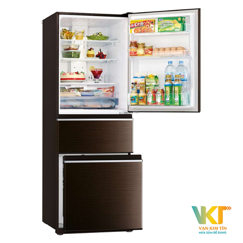 Tủ lạnh 3 cửa Mitsubishi MR-CX35EM-BRW