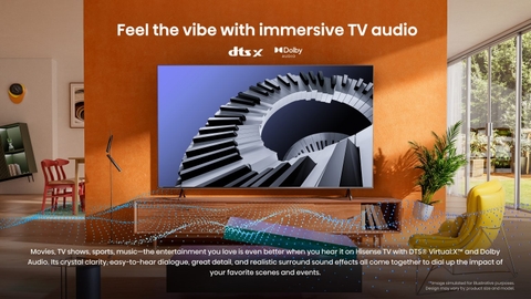 Công Nghệ Dolby Atmos trên Tivi Hisense