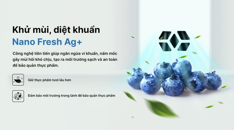Công Nghệ Nano Fresh Ag+ – Bước Tiến Đột Phá Trong Tủ Lạnh AQUA