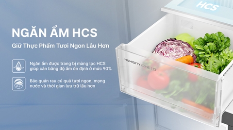 Công Nghệ Ngăn Ẩm HCS Trên Tủ Lạnh AQUA