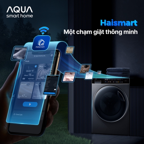 Điều khiển máy lạnh AQUA thông minh với ứng dụng Haismart