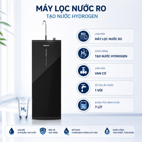 Máy lọc nước Kangaroo Hydrogen 10 lõi KG10S15H1