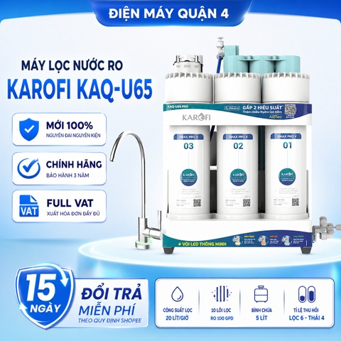 Máy lọc nước RO Karofi KAQ-U96 Pro