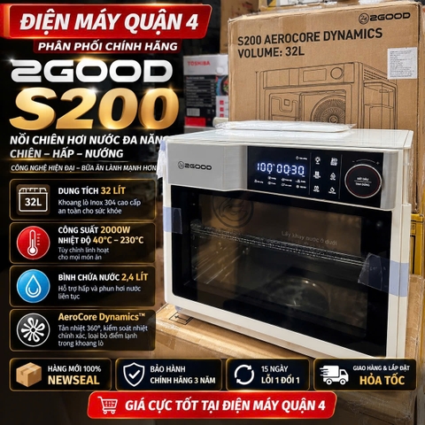 Nồi chiên không dầu 2GOOD S200 AeroCore Dynamics