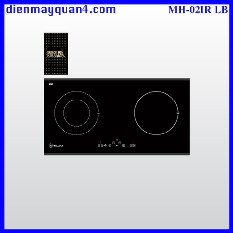 Bếp Điện Từ Kết Hợp Malloca MH-02IR LB