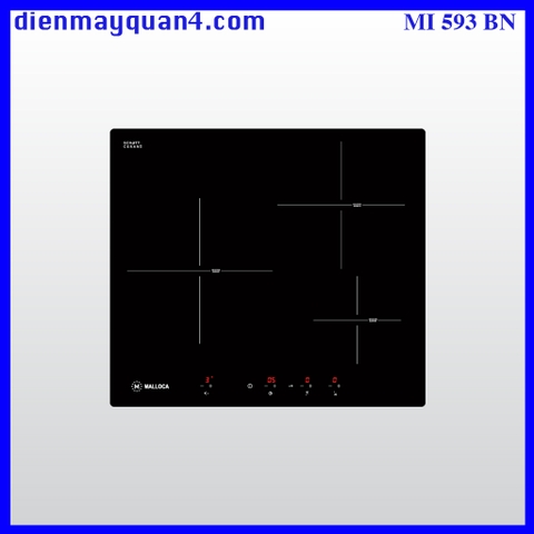 Bếp từ 3 vùng nấu Malloca MI 593 BN