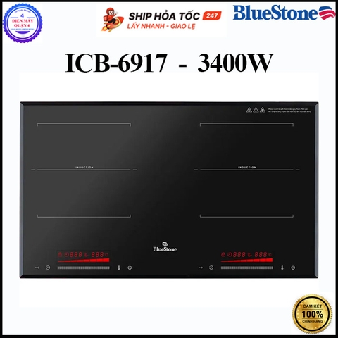 Bếp từ đôi BlueStone ICB-6917 - Hàng chính hãng