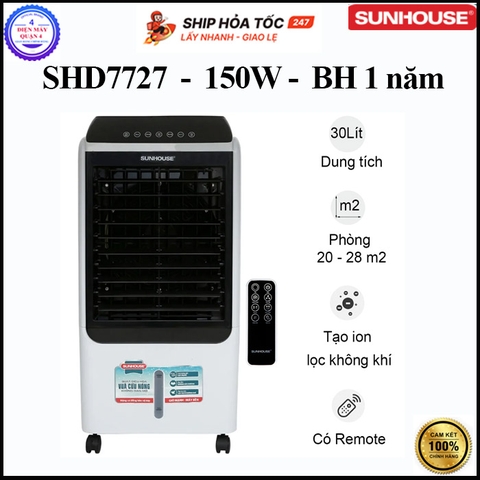 Quạt điều hòa Sunhouse SHD7727 - Hàng chính hãng