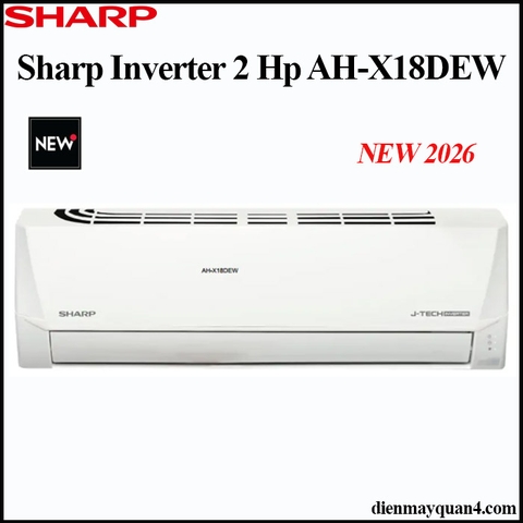Máy Lạnh Sharp Inverter 2 Hp AH-X18DEW