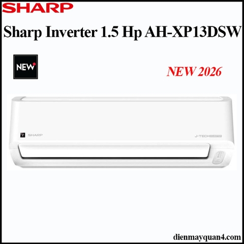 Máy Lạnh Sharp Inverter 1.5 Hp AH-XP13DSW