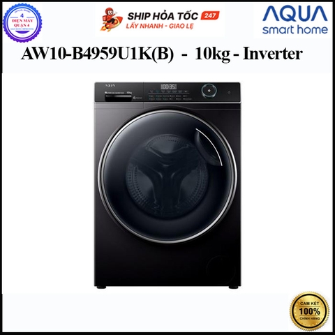 Máy giặt Aqua Inverter 10 kg AW10-B4959U1K(B)