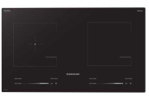 Bếp đôi điện từ hồng ngoại Sunhouse SHB82311
