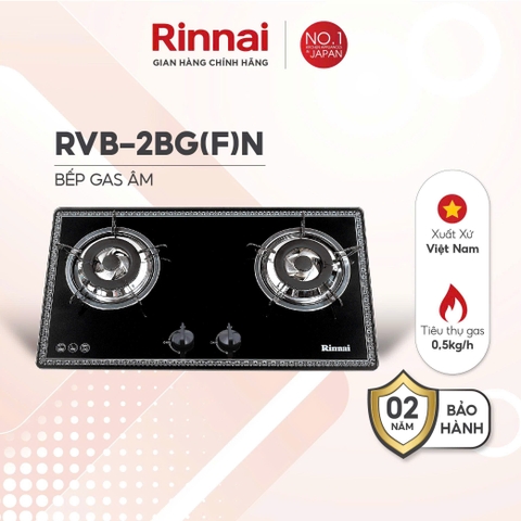 Bếp gas âm Rinnai RVB-2BG(F)N