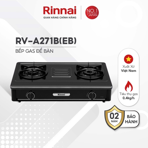 Bếp gas dương Rinnai RV-A271B(EB)
