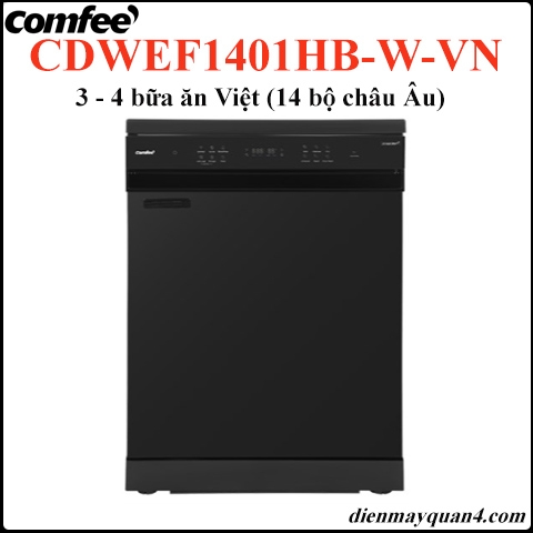 Máy rửa chén độc lập Comfee CDWEF1401HB-W-VN