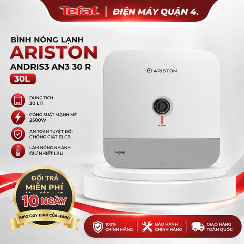 Bình nóng lạnh ARISTON ANDRIS3 AN3 30 R 30L
