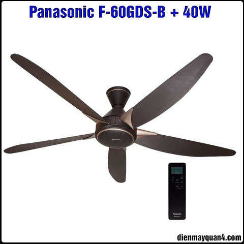 Quạt trần Panasonic 5 cánh F-60GDS-B