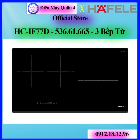 Bếp từ 3 vùng nấu Hafele HC-IF77D - 536.61.665