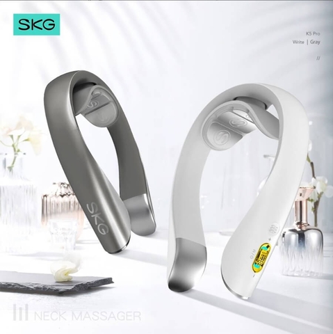 Máy Massage cổ xung điện SKG K5-PRO cao cấp, Hàng chính hãng