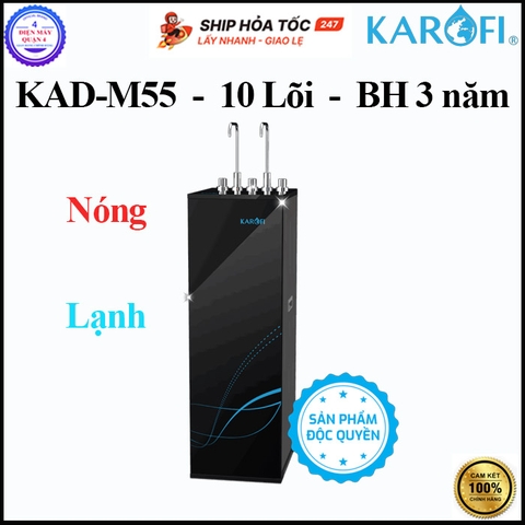 Máy lọc nước nóng lạnh Karofi KAD-M55
