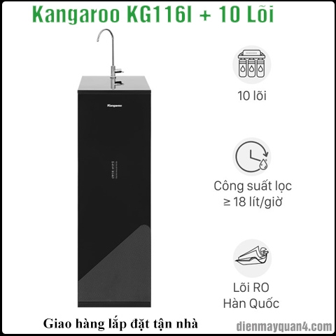 Máy lọc nước RO Kangaroo KG116I 10 lõi
