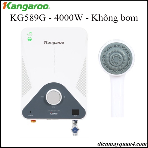 Máy nước nóng trực tiếp Kangaroo KG589G 4000W