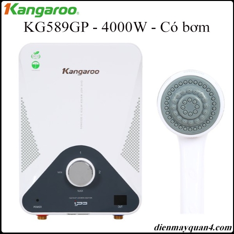 Máy nước nóng trực tiếp Kangaroo KG589GP 4000W