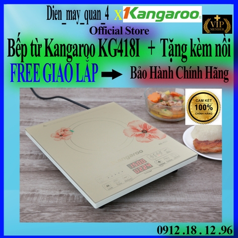 Bếp từ Kangaroo KG418I, chính hãng mới 100%