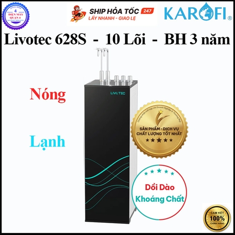 Máy lọc nước nóng lạnh Karofi Livotec 628S